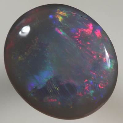 SOLID SEMI BLACK OPAL Sparkling bright multicolour